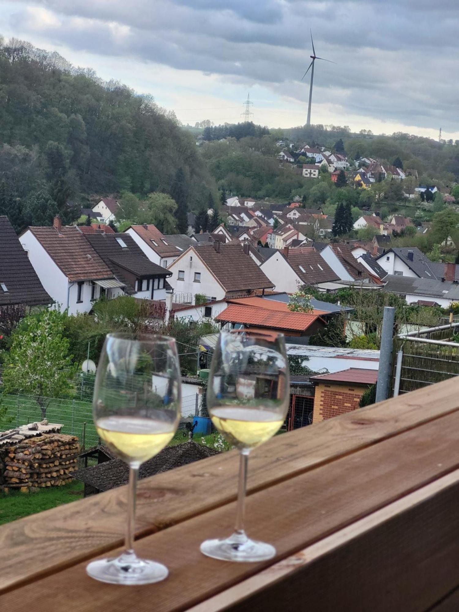 Ferienwohnung Weitblick Uninah Homburg  Exteriér fotografie